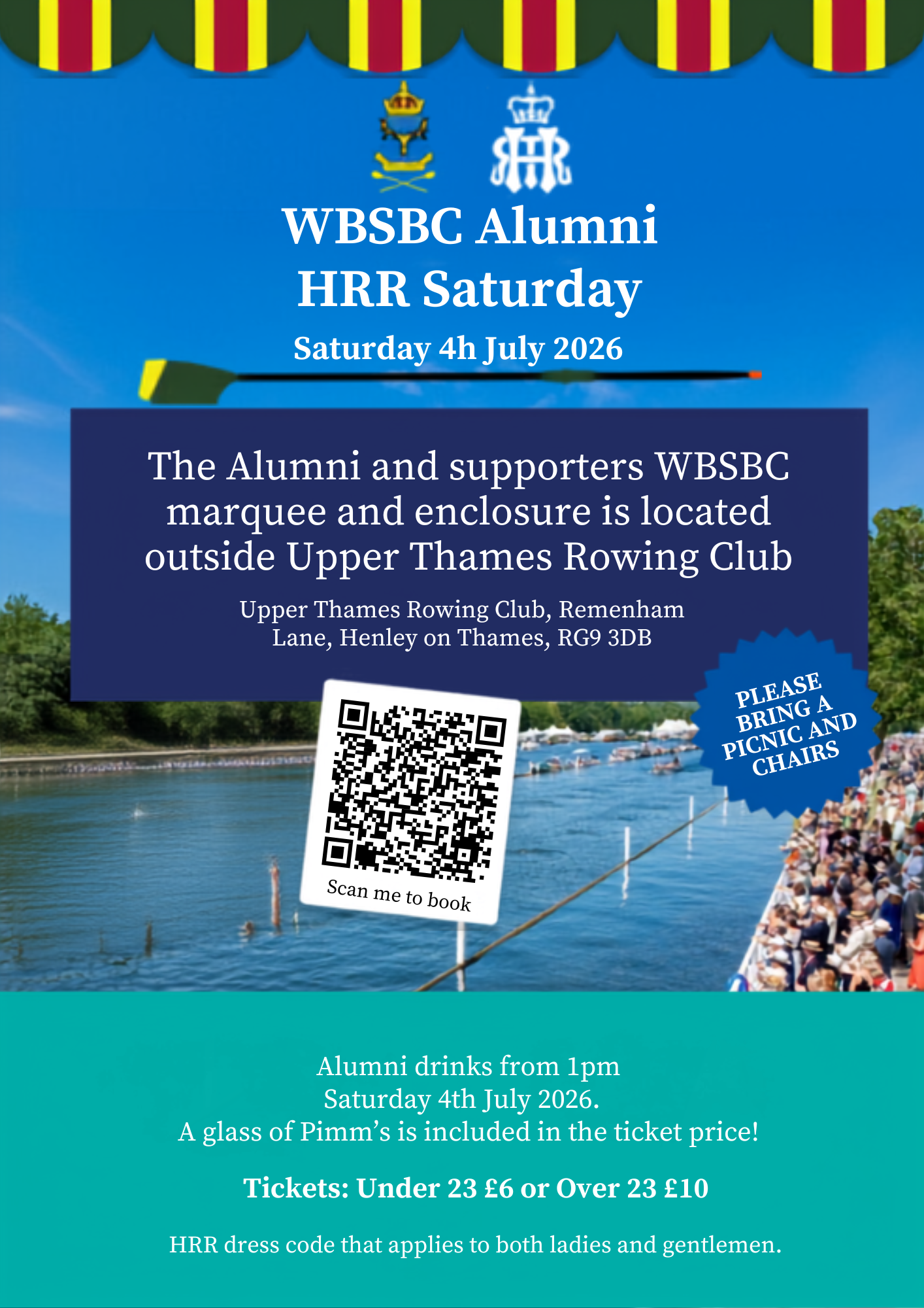 WBSBC Alumni HRR  Day Saturday 4th July 2026